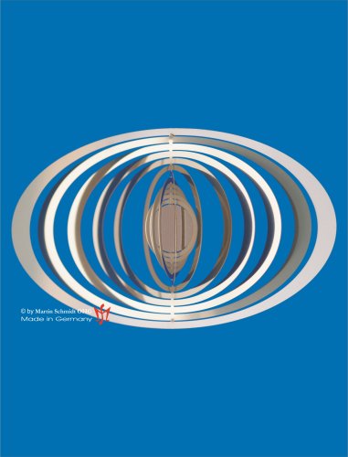 Spirale Oval Edelstahl 192mm
