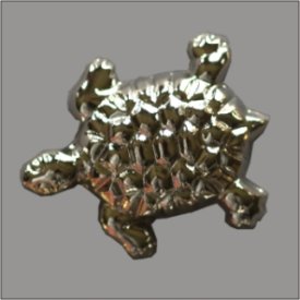 Splint Schildkröte 21mm gold
