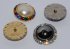 Strass Knopf 25mm platin multi blutstein