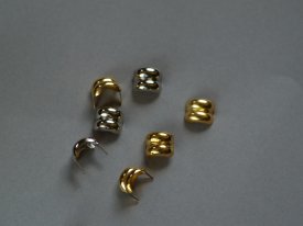 Splint 2 halbe Ringe 7mm gold