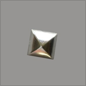 Splint Pyramide mit abgerundeten Kanten 9mm silber
