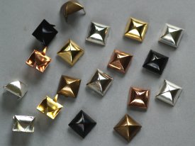 Splint Pyramide mit abgerundeten Kanten 9mm silber