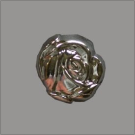 Splint Rosenblüte 14mm platin