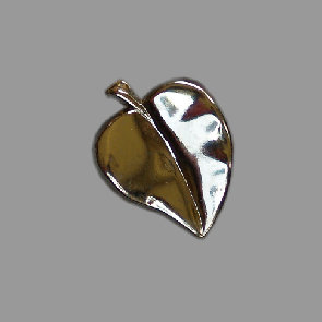 Splint Lindenblatt 14mm platin