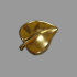 Splint Lindenblatt 14mm gold