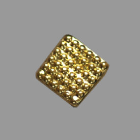Splint Quadrat genoppte Oberfläche 10mm
