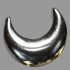 Splint Halbmond 30mm platin