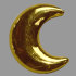 Splint Halbmond 30mm gold