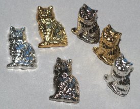 Splint Katze 17mm platin