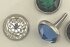 Strasssplint platin 8mm emerald