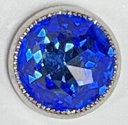 Strasssplint platin 8mm safir