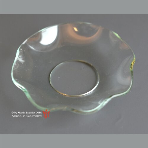 Kerzenmanschette 8-wellig, tief 67mm Loch 23mm