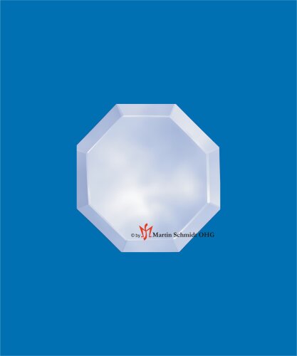 Spiegel selbstklebend Achteck 50X50mm
