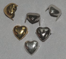 Splint Herz 7mm gold