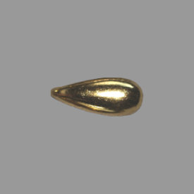 Splint Tropfen 12mm gold