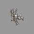 Splint Kaminfeger 13mm platin